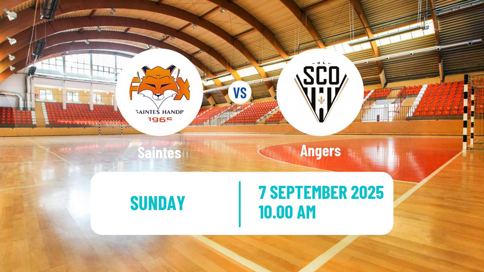 Handball French Proligue Handball Saintes - Angers