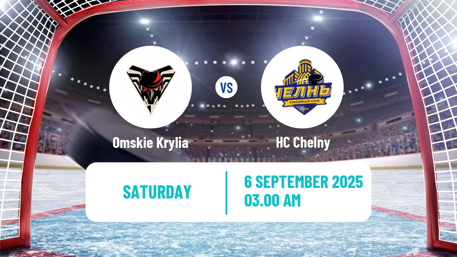 Hockey VHL Omskie Krylia - Chelny