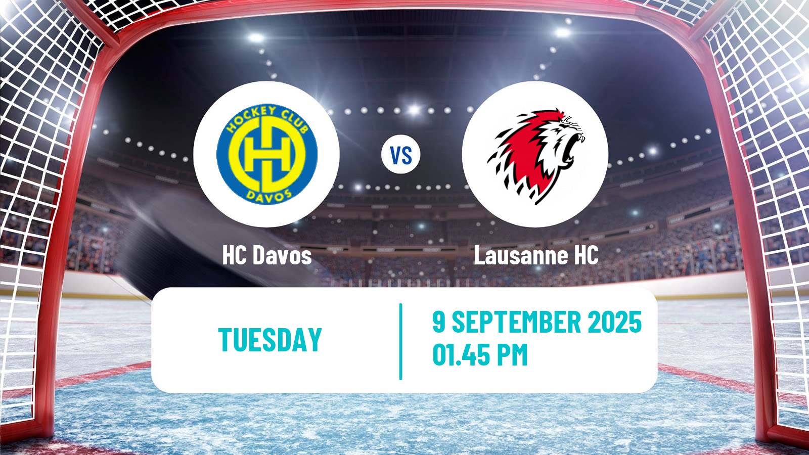 Hockey Swiss National League Hockey Davos - Lausanne HC
