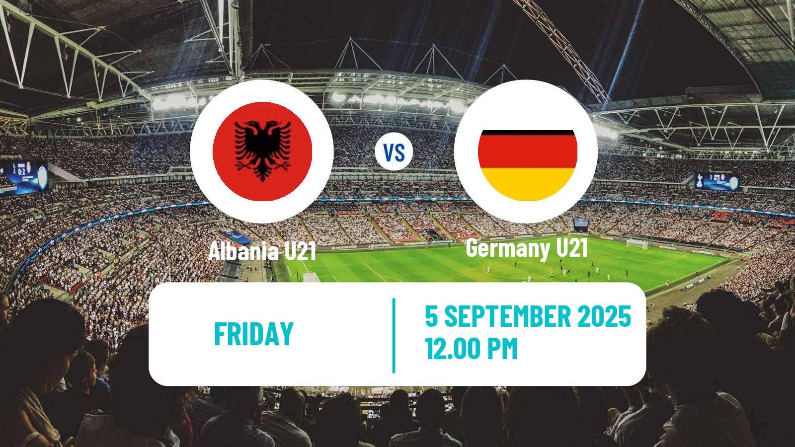 Football Friendly Albania U21 - Germany U21