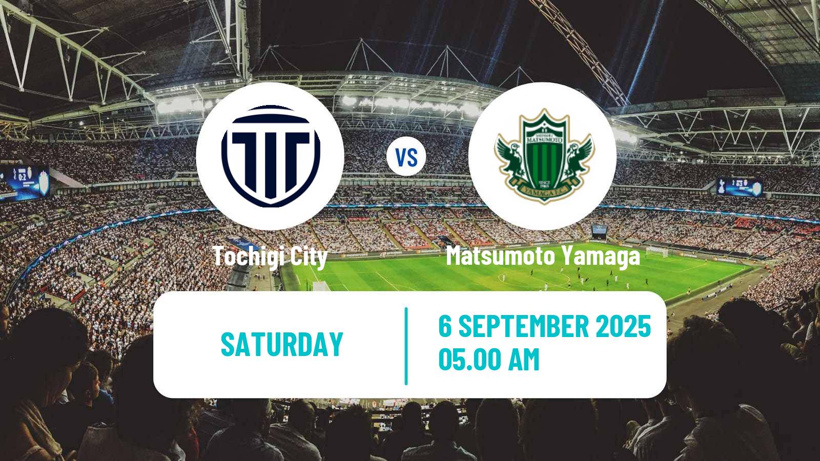Football Japan J3 League Tochigi City - Matsumoto Yamaga