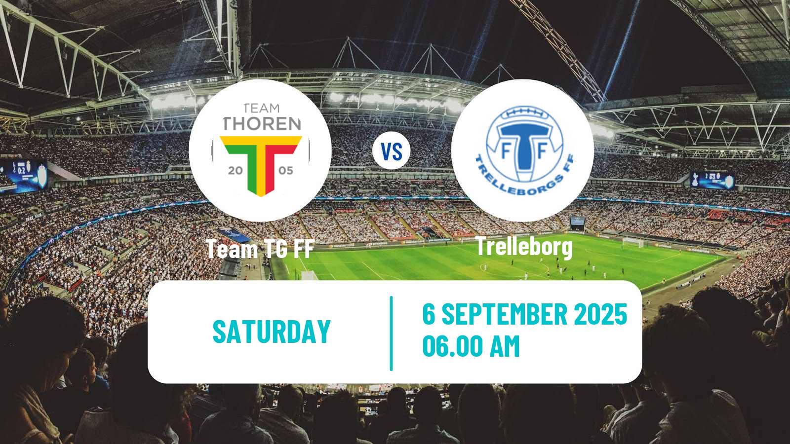 Football Swedish Elitettan Women Team TG FF - Trelleborg