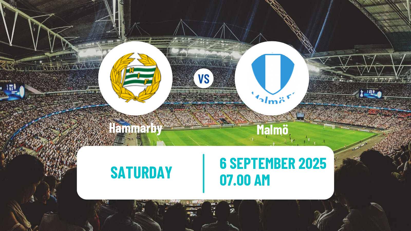 Football Swedish Allsvenskan Women Hammarby - Malmö