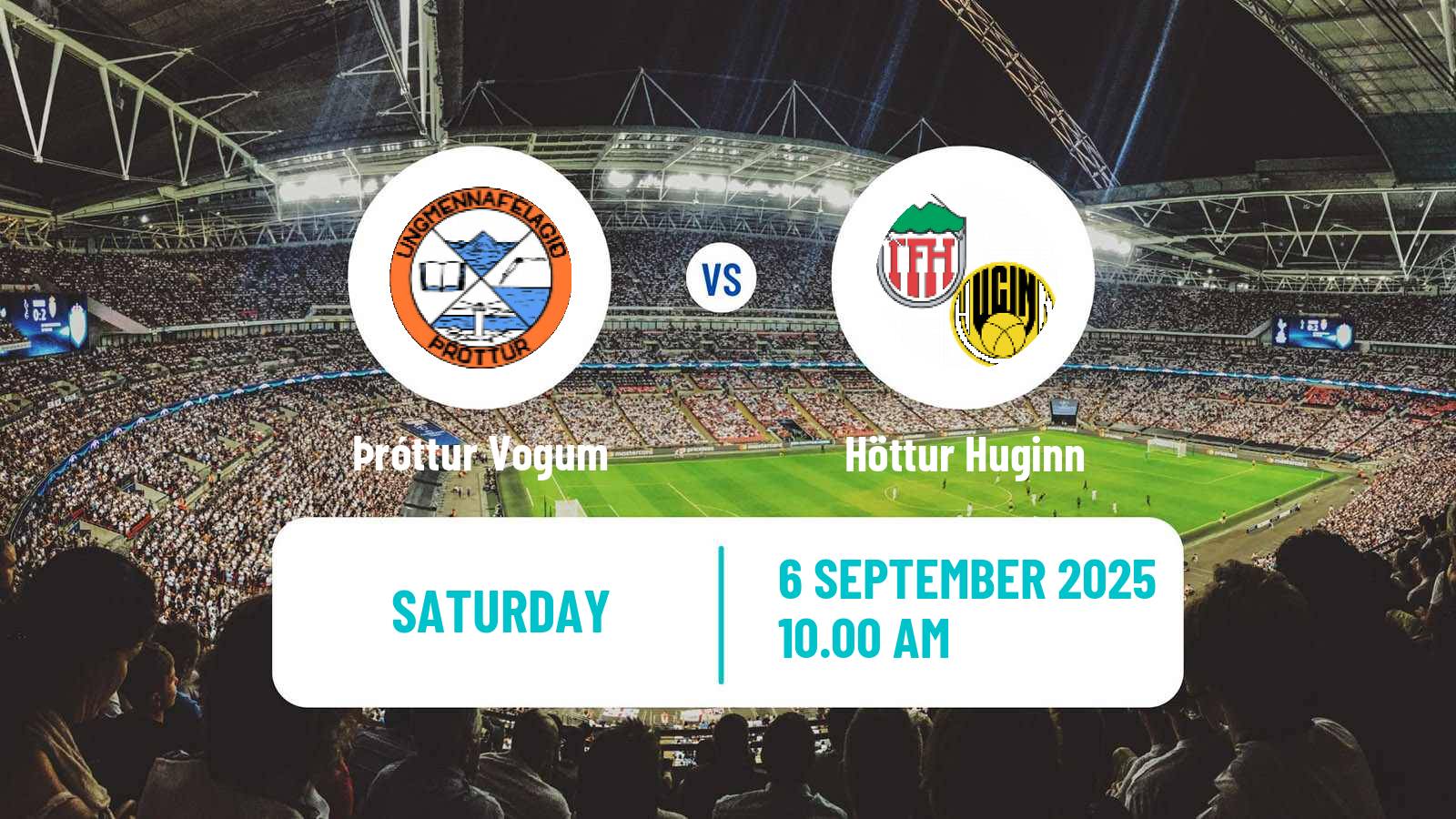 Football Icelandic Division 2 Þróttur Vogum - Höttur Huginn