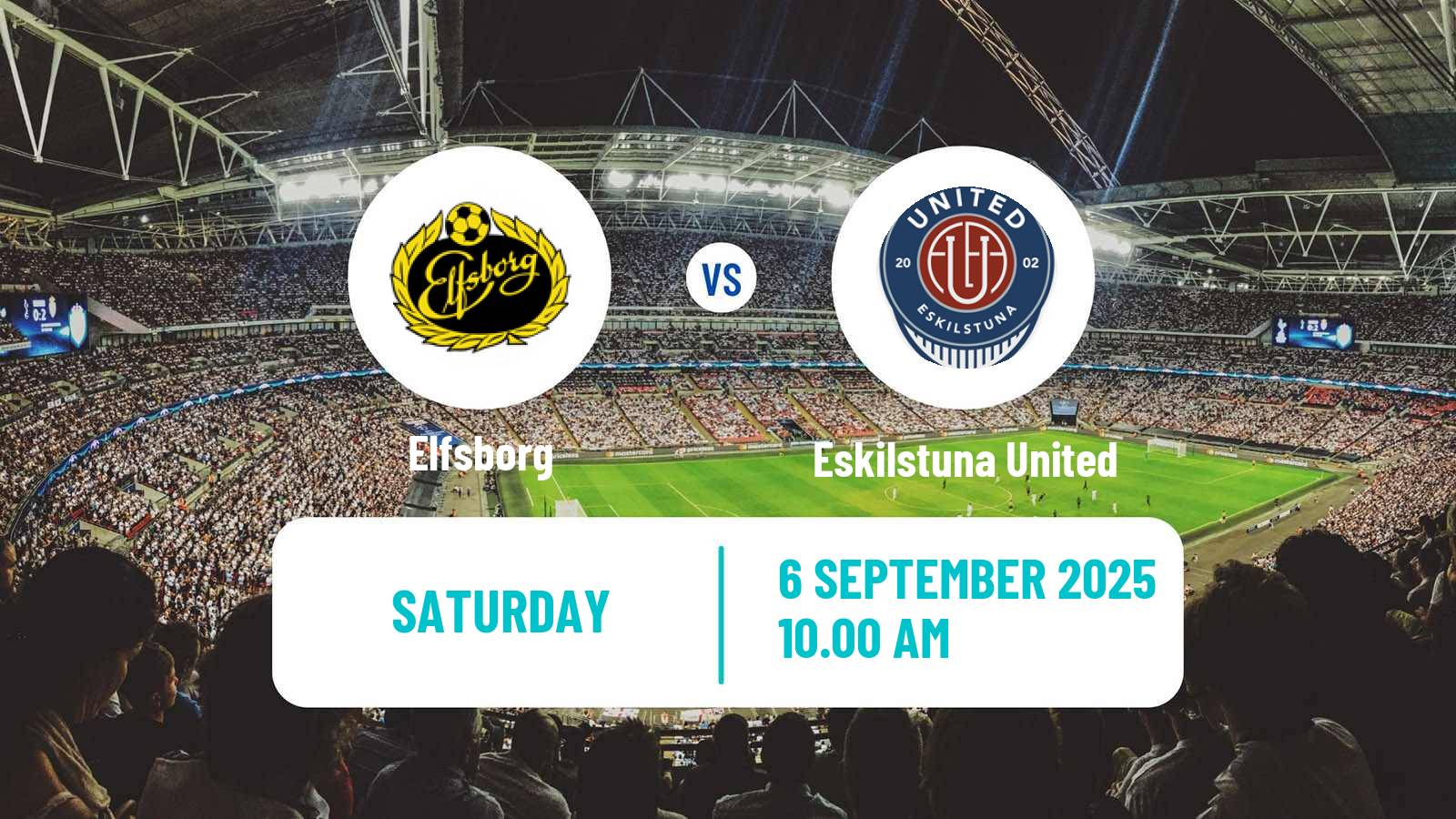 Football Swedish Elitettan Women Elfsborg - Eskilstuna United
