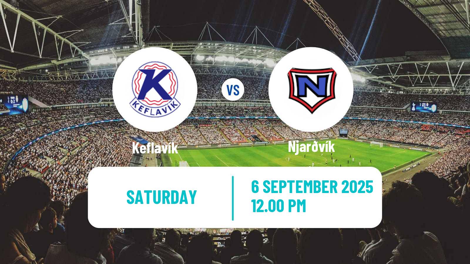 Football Icelandic Lengjudeildin Keflavík - Njarðvík