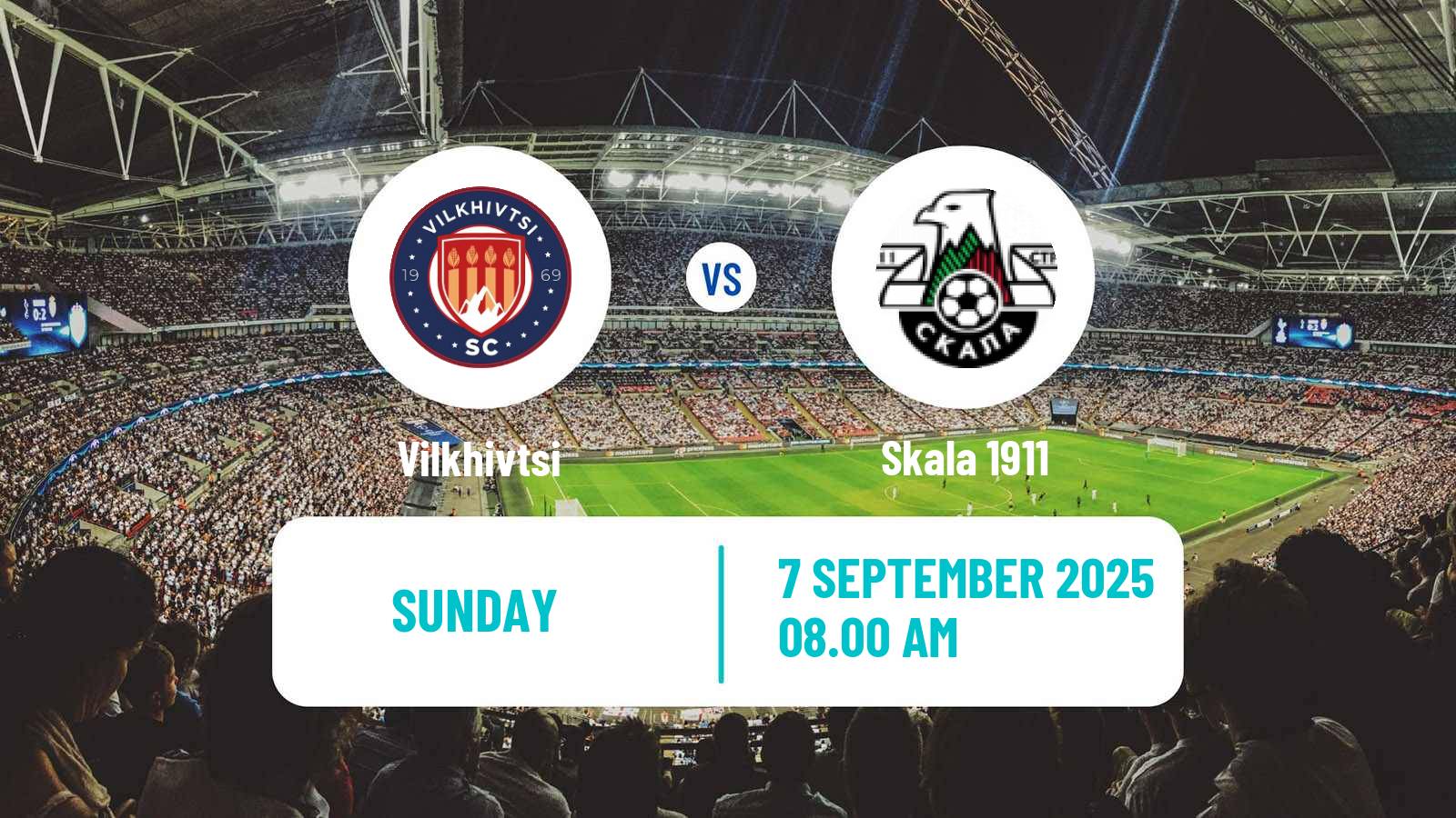 Football Ukrainian Druha Liga Vilkhivtsi - Skala 1911
