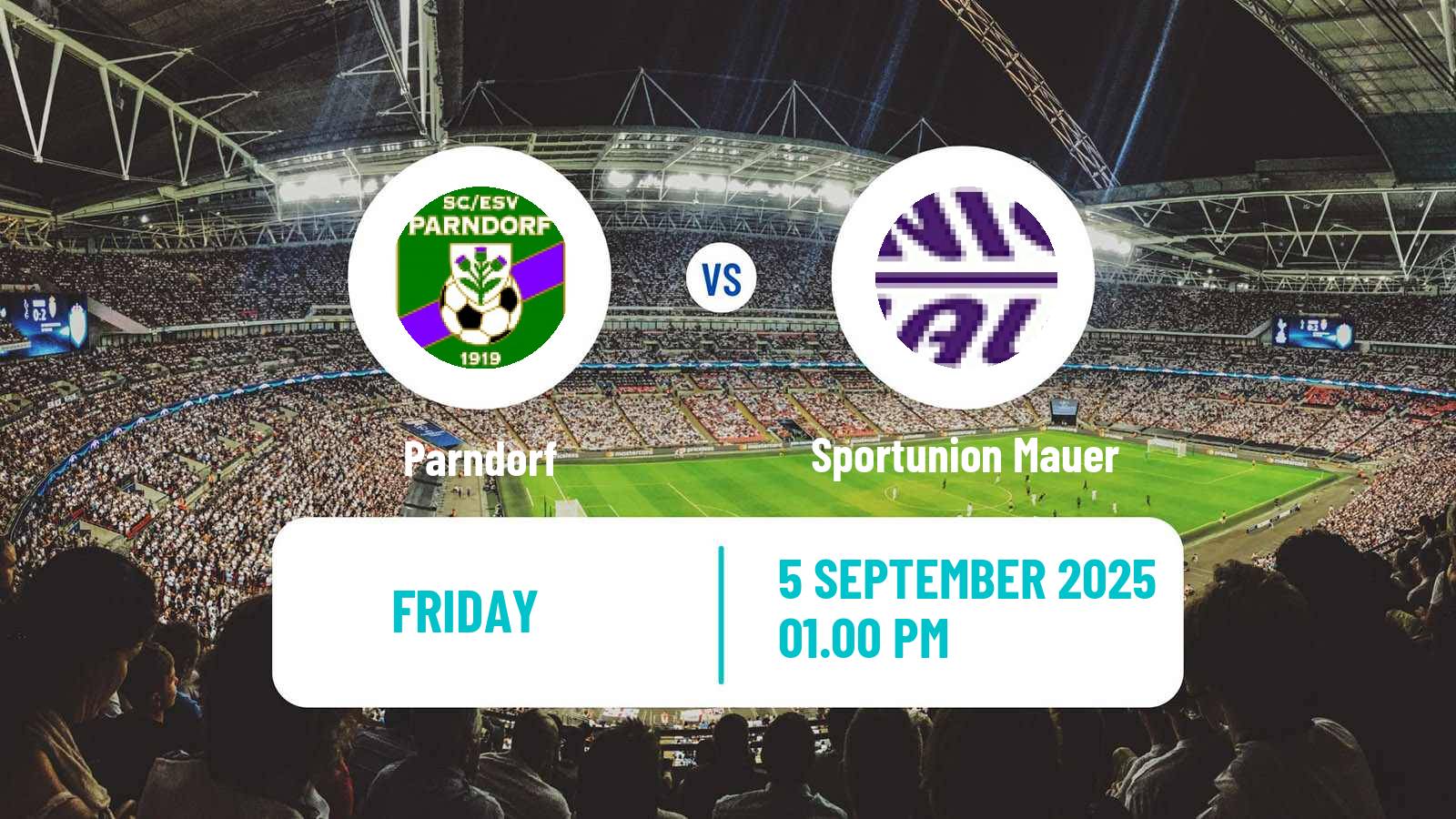 Football Austrian Regionalliga East Parndorf - Sportunion Mauer