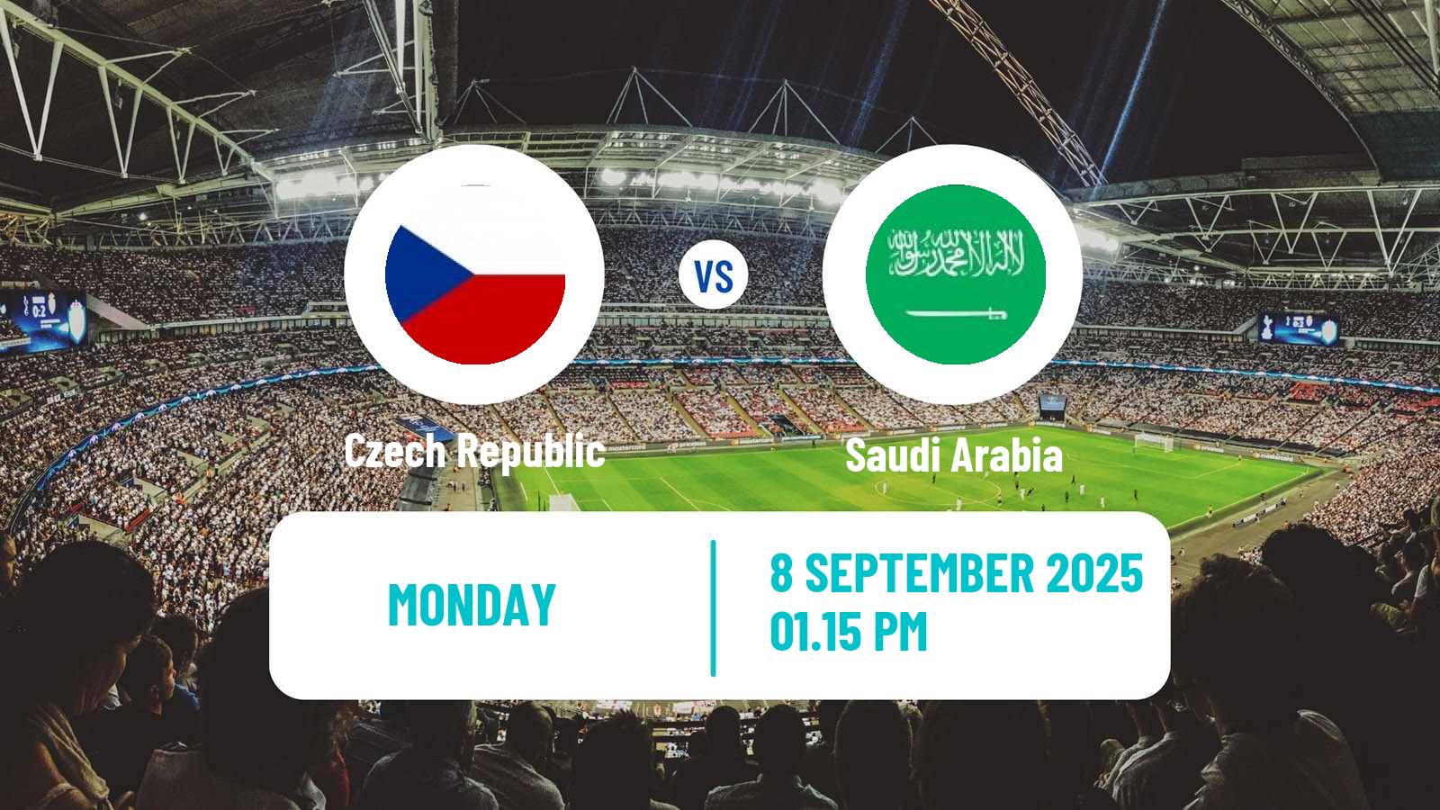 Football Friendly Czech Republic - Saudi Arabia