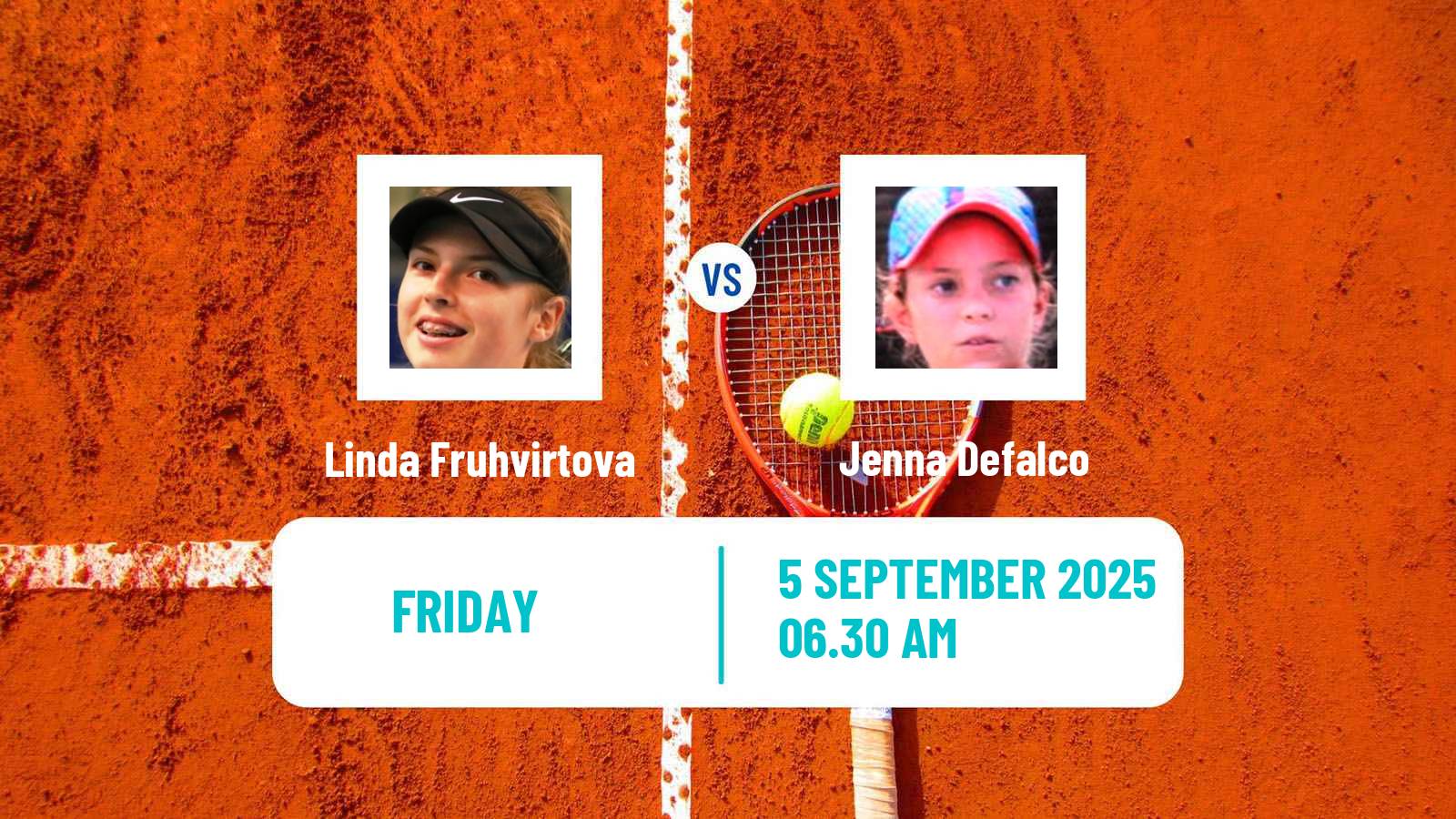 Tennis ITF W50 Leiria Women Linda Fruhvirtova - Jenna Defalco