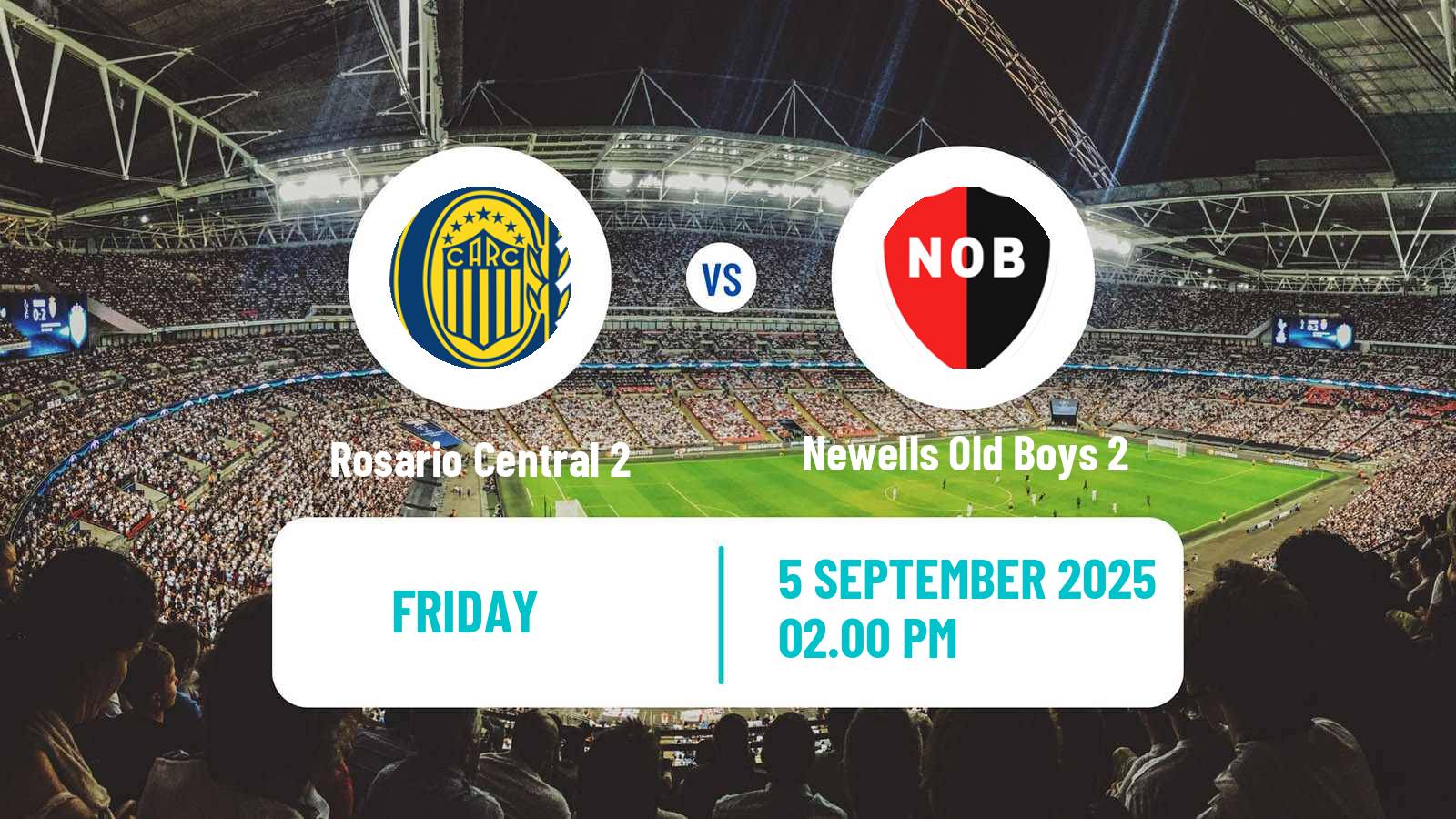 Football Argentinian Reserve League Rosario Central 2 - Newells Old Boys 2