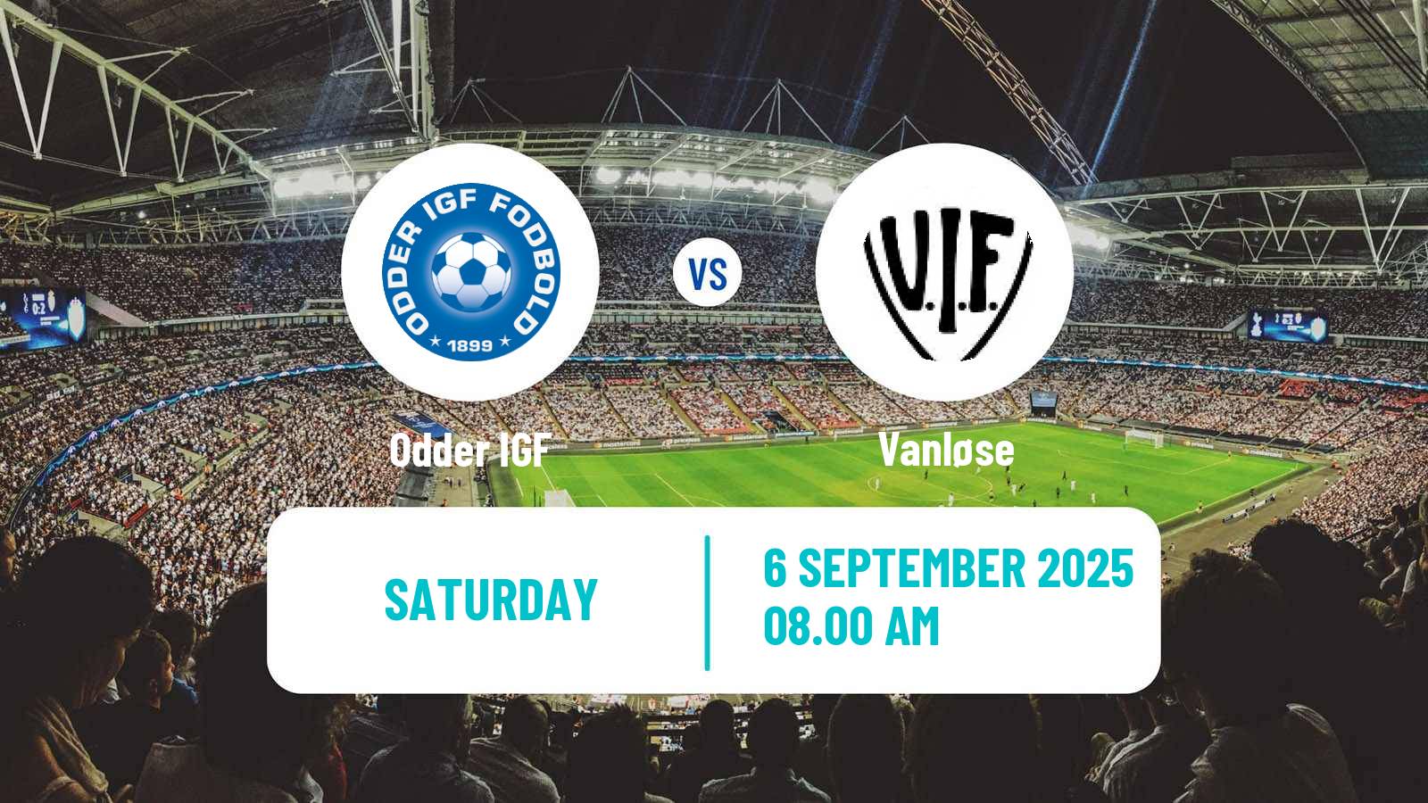 Football Danish 3 Division Odder - Vanløse