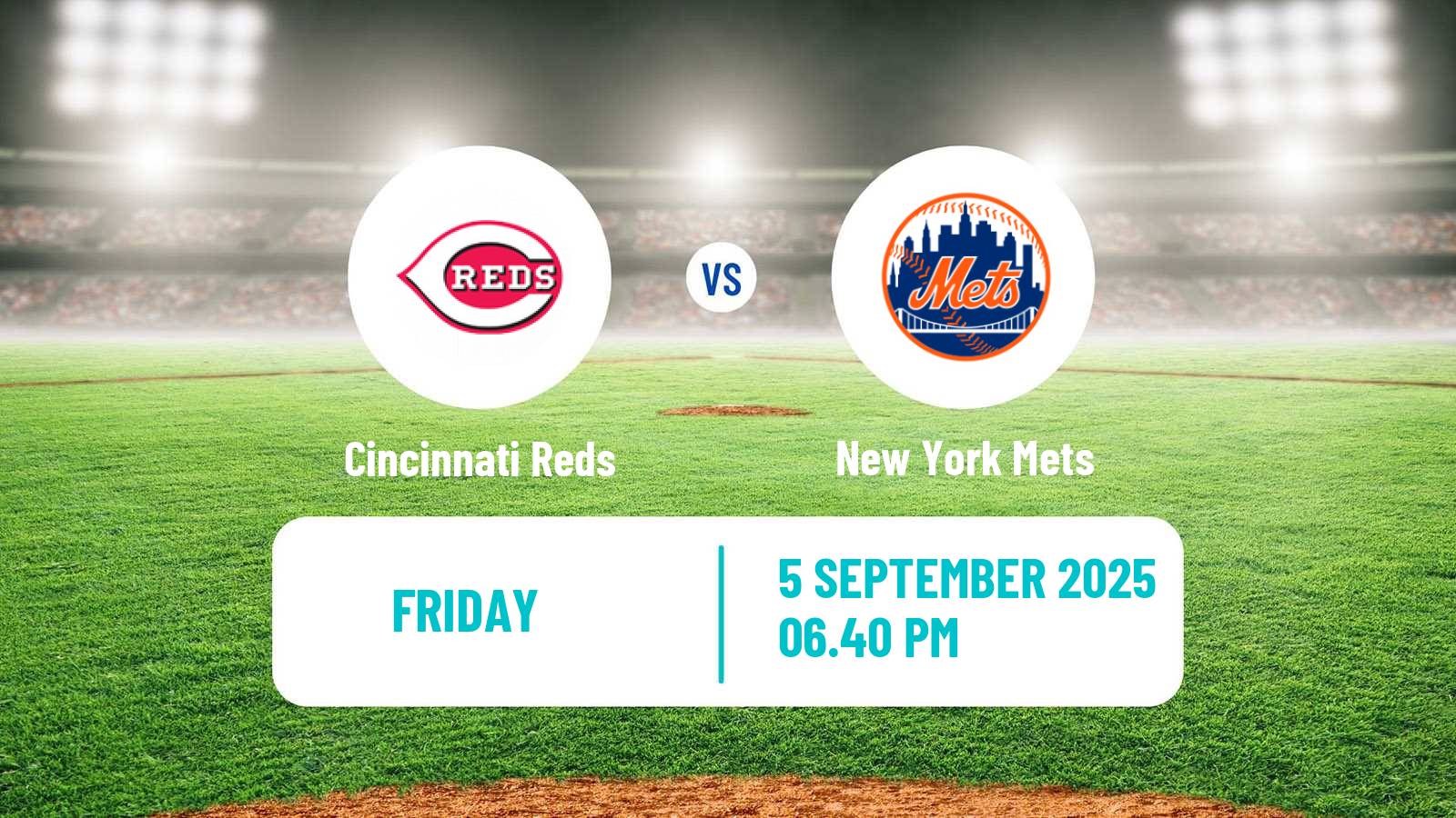 Baseball MLB Cincinnati Reds - New York Mets