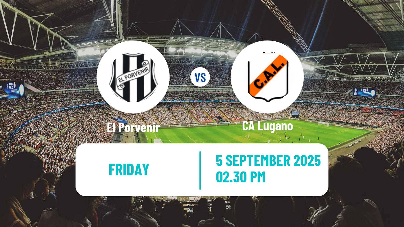 Football Argentinian Primera C El Porvenir - Lugano