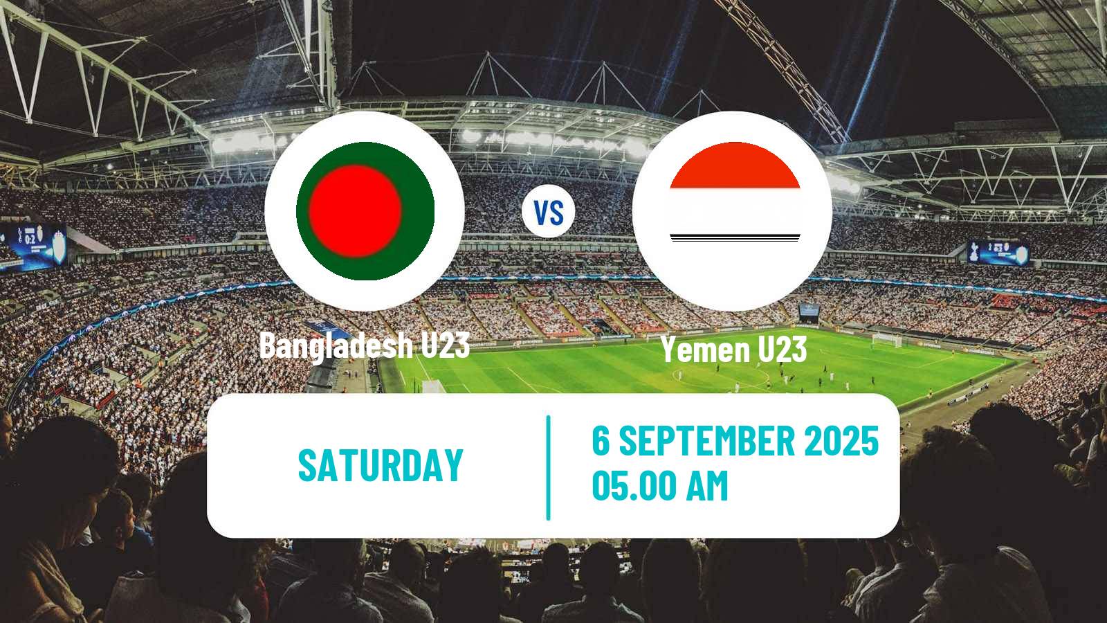 Football AFC Asian Cup U23 Bangladesh U23 - Yemen U23