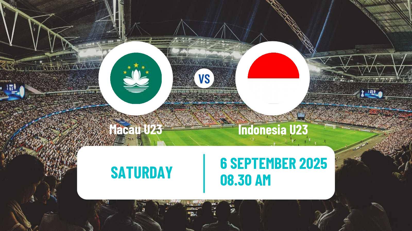Football AFC Asian Cup U23 Macau U23 - Indonesia U23