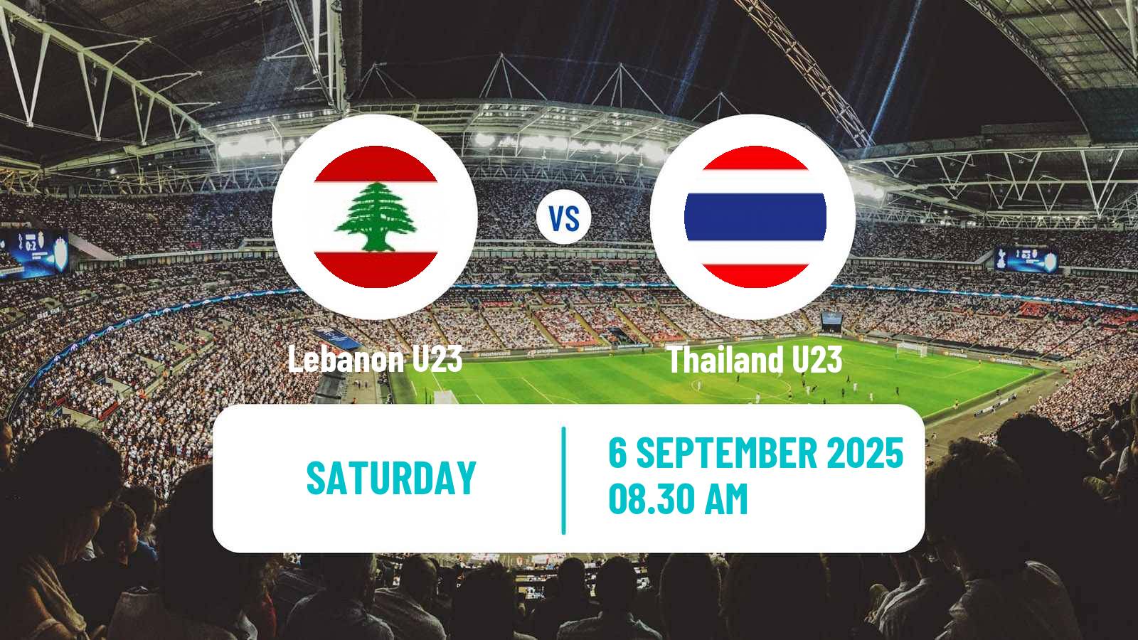 Football AFC Asian Cup U23 Lebanon U23 - Thailand U23