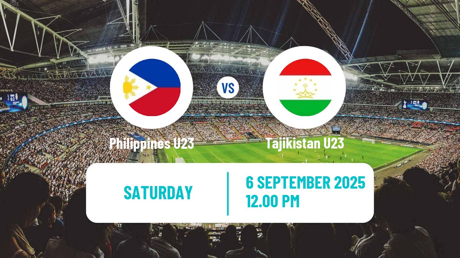 Football AFC Asian Cup U23 Philippines U23 - Tajikistan U23