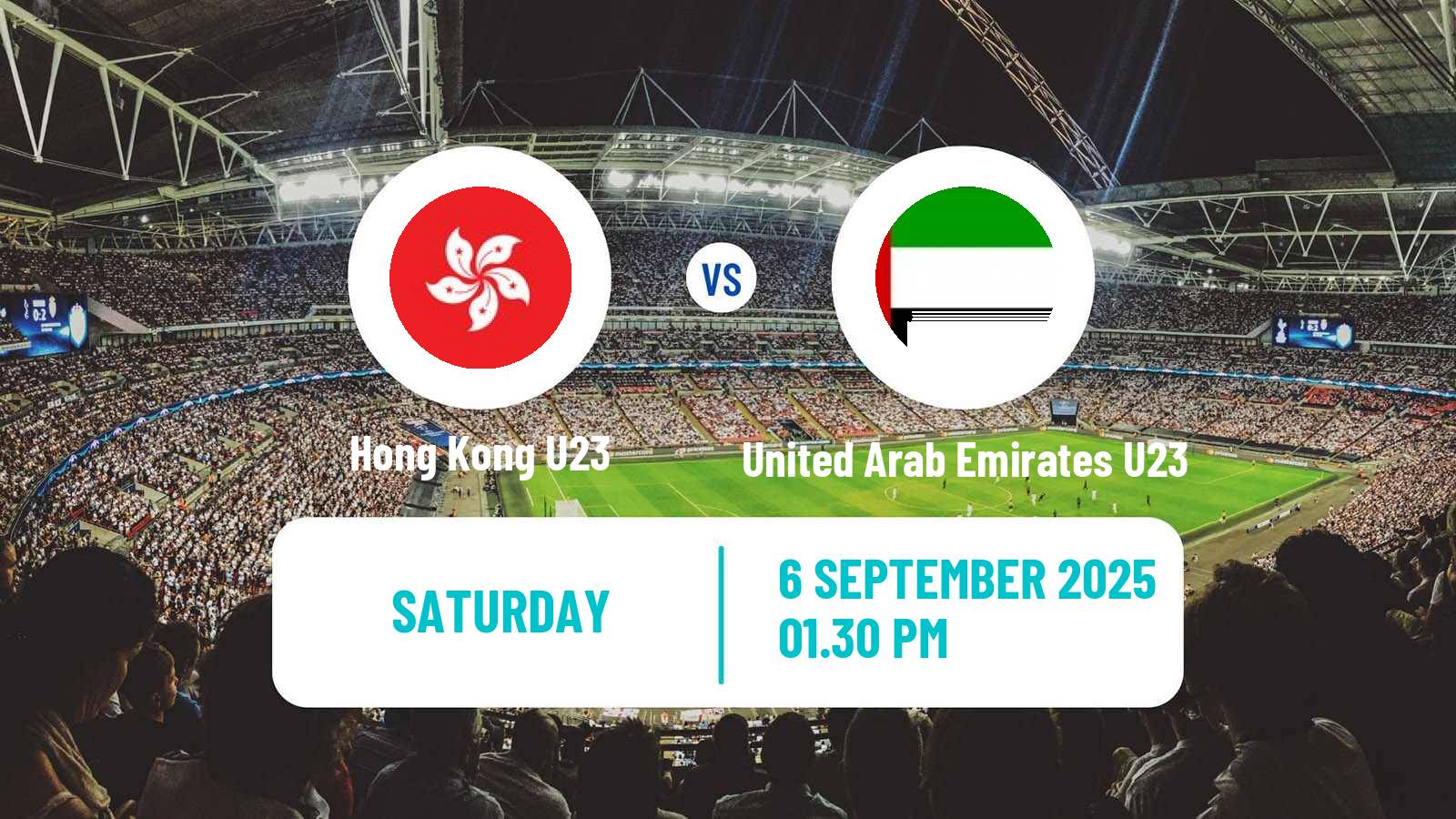 Football AFC Asian Cup U23 Hong Kong U23 - United Arab Emirates U23
