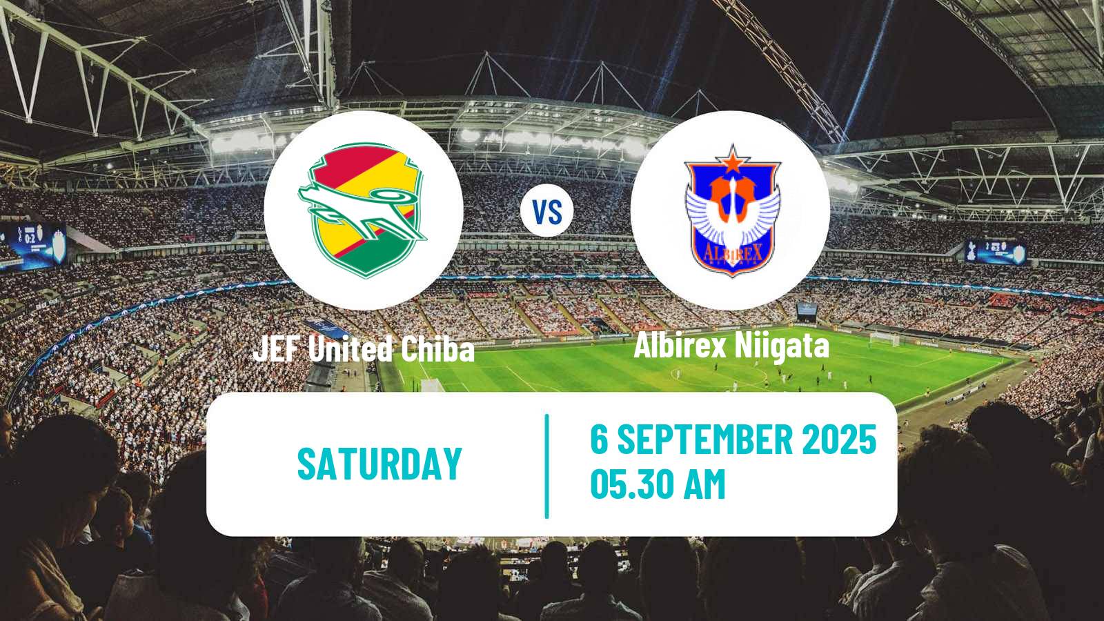 Football Japan WE League Women JEF United Chiba - Albirex Niigata
