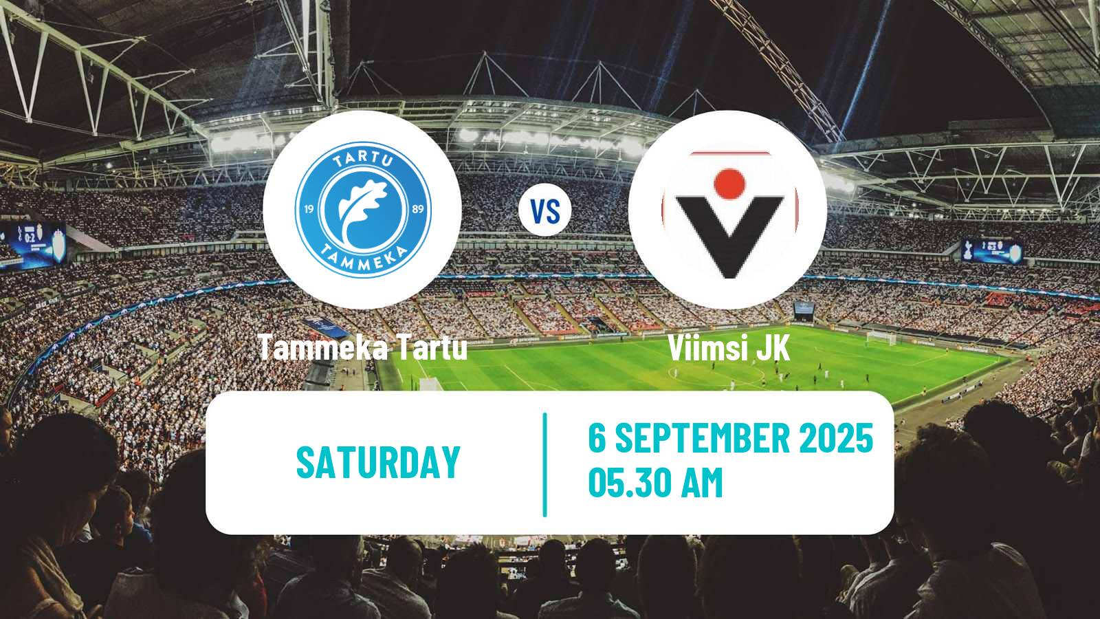 Football Estonian Meistriliiga Women Tammeka Tartu - Viimsi JK