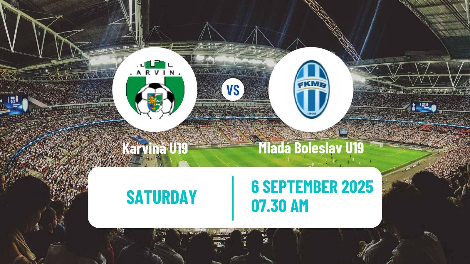 Football Czech U19 League Karviná U19 - Mladá Boleslav U19