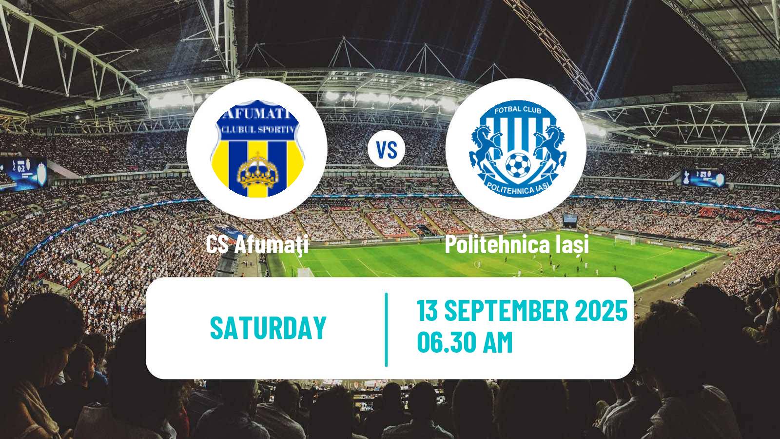 Football Romanian Division 2 Afumaţi - Politehnica Iași