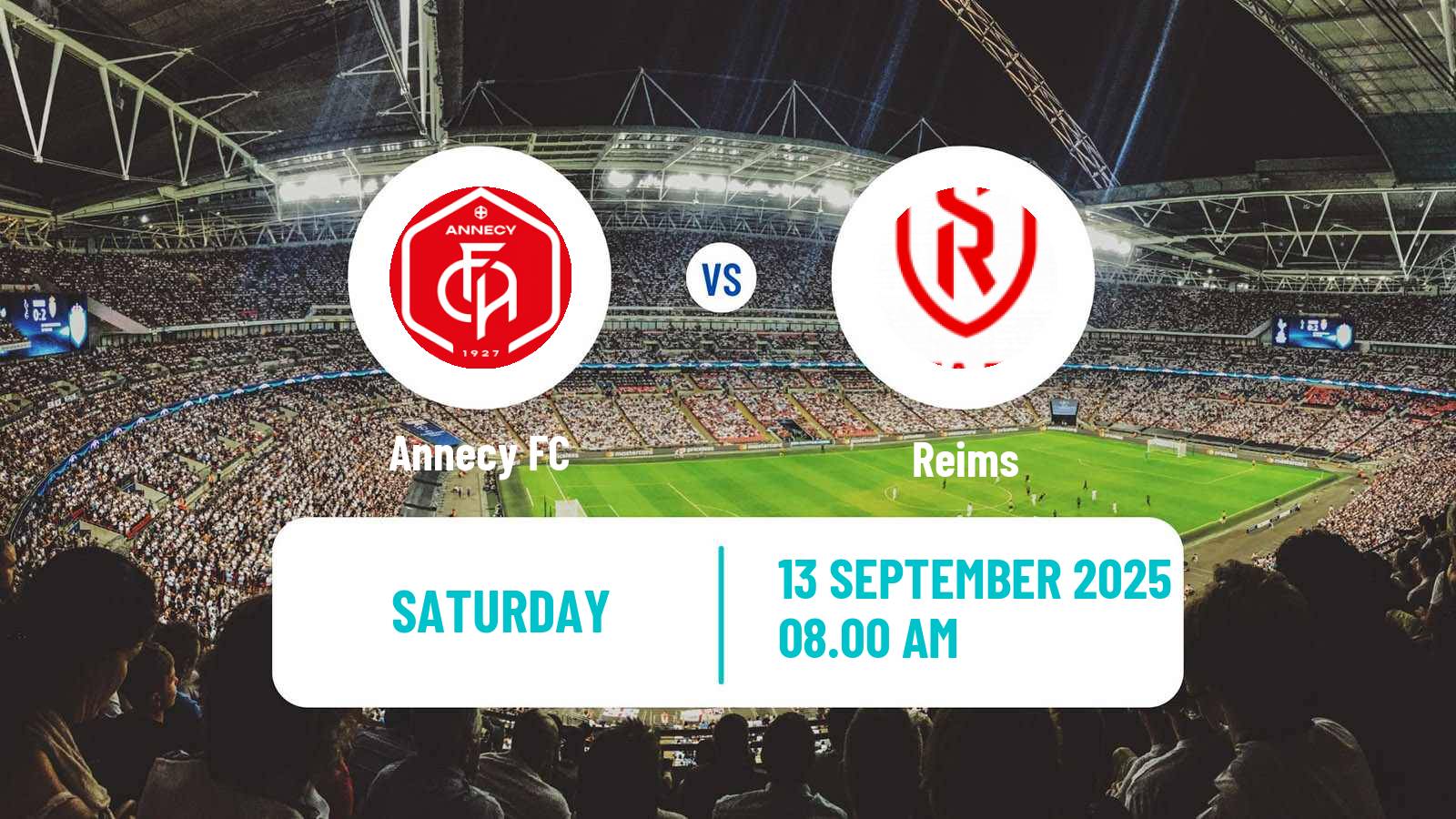 Football French Ligue 2 Annecy - Reims