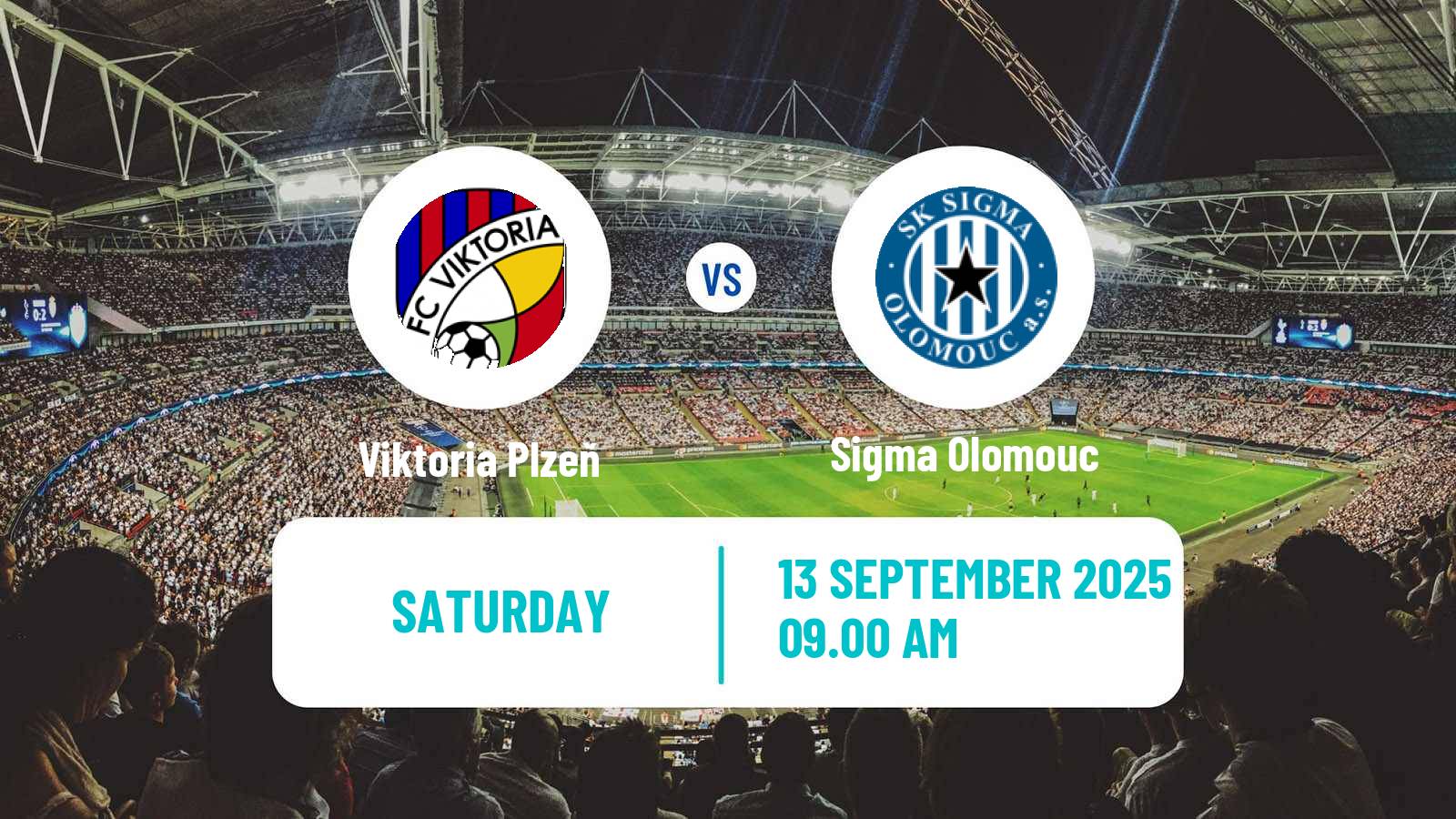 Football Czech 1 Liga Viktoria Plzeň - Sigma Olomouc
