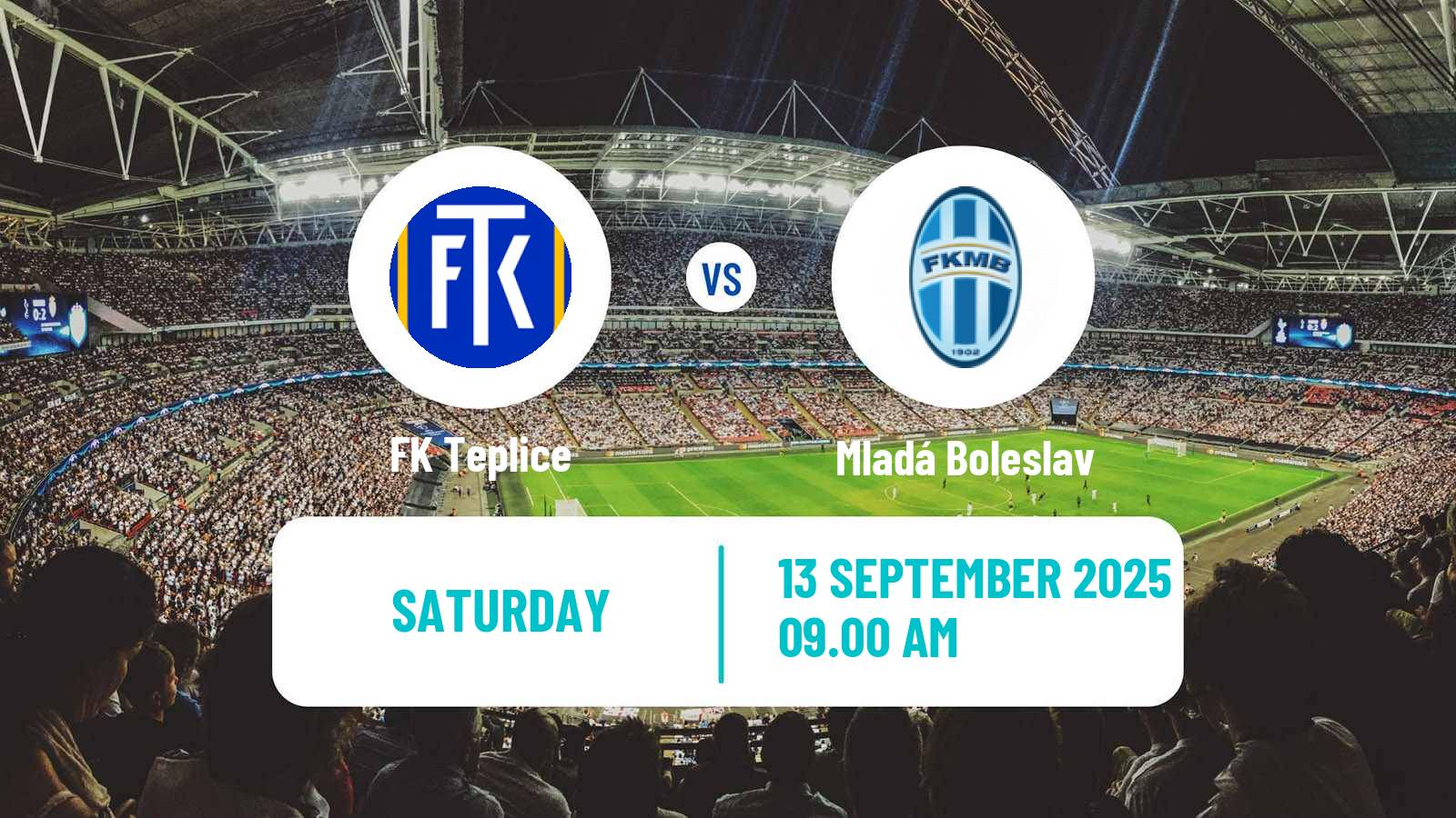 Football Czech 1 Liga Teplice - Mladá Boleslav