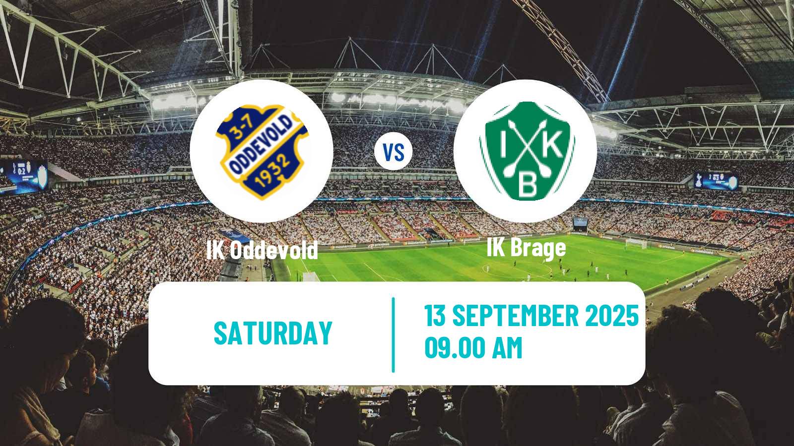 Football Swedish Superettan Oddevold - Brage