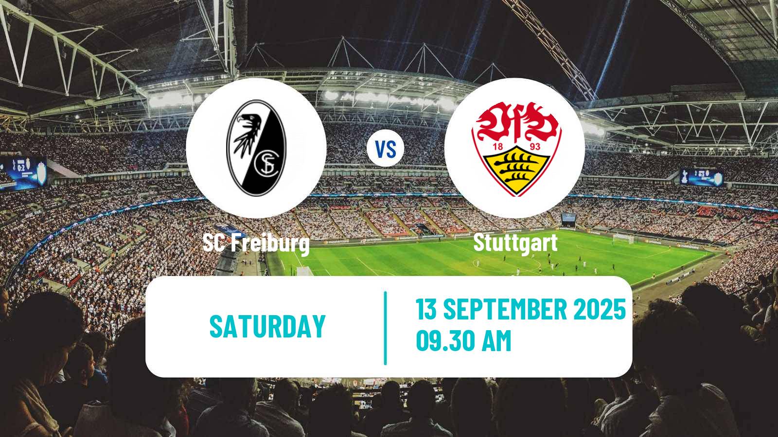 Football German Bundesliga Freiburg - Stuttgart