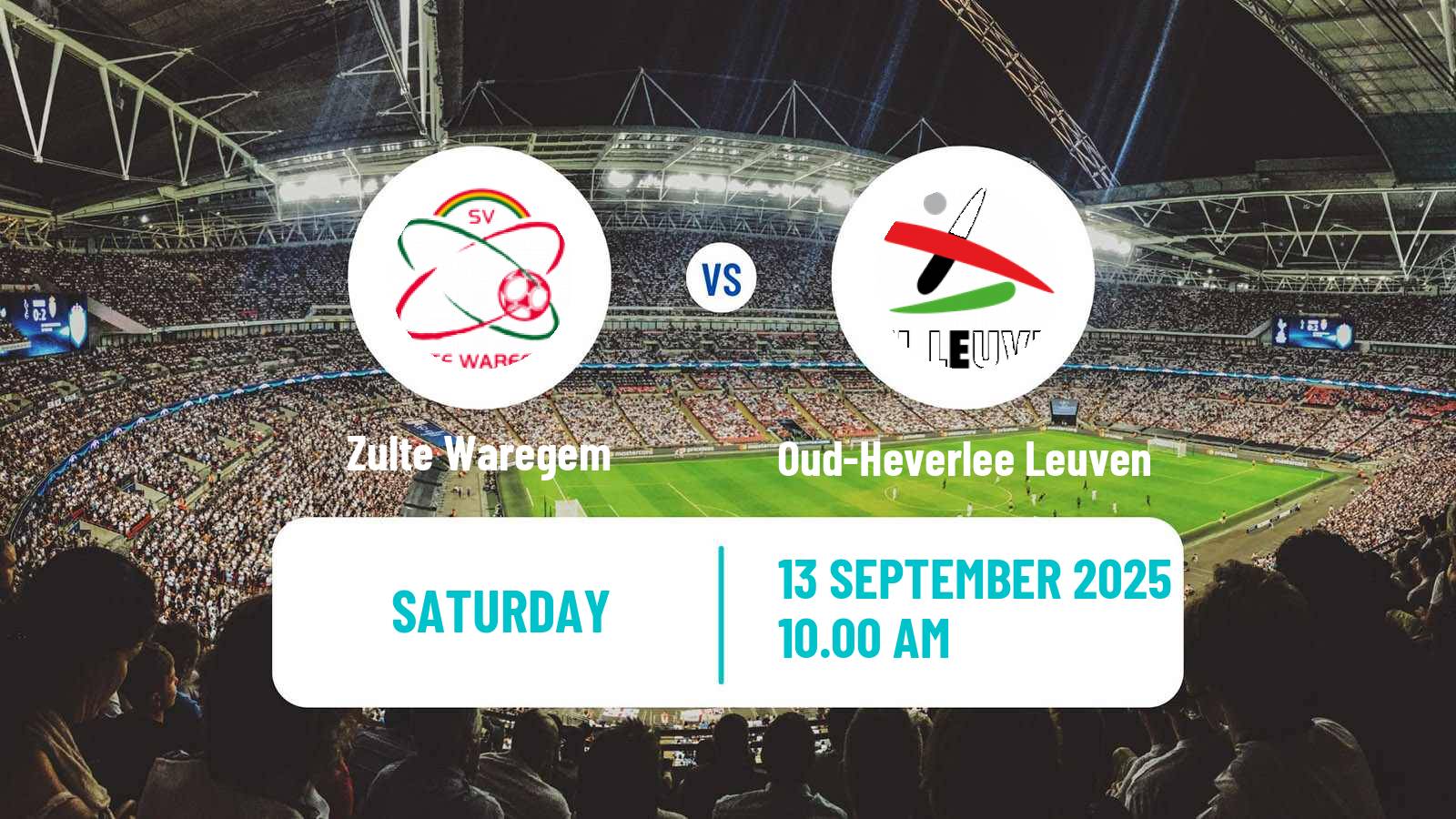 Football Belgian Jupiler Pro League Zulte Waregem - Oud-Heverlee Leuven