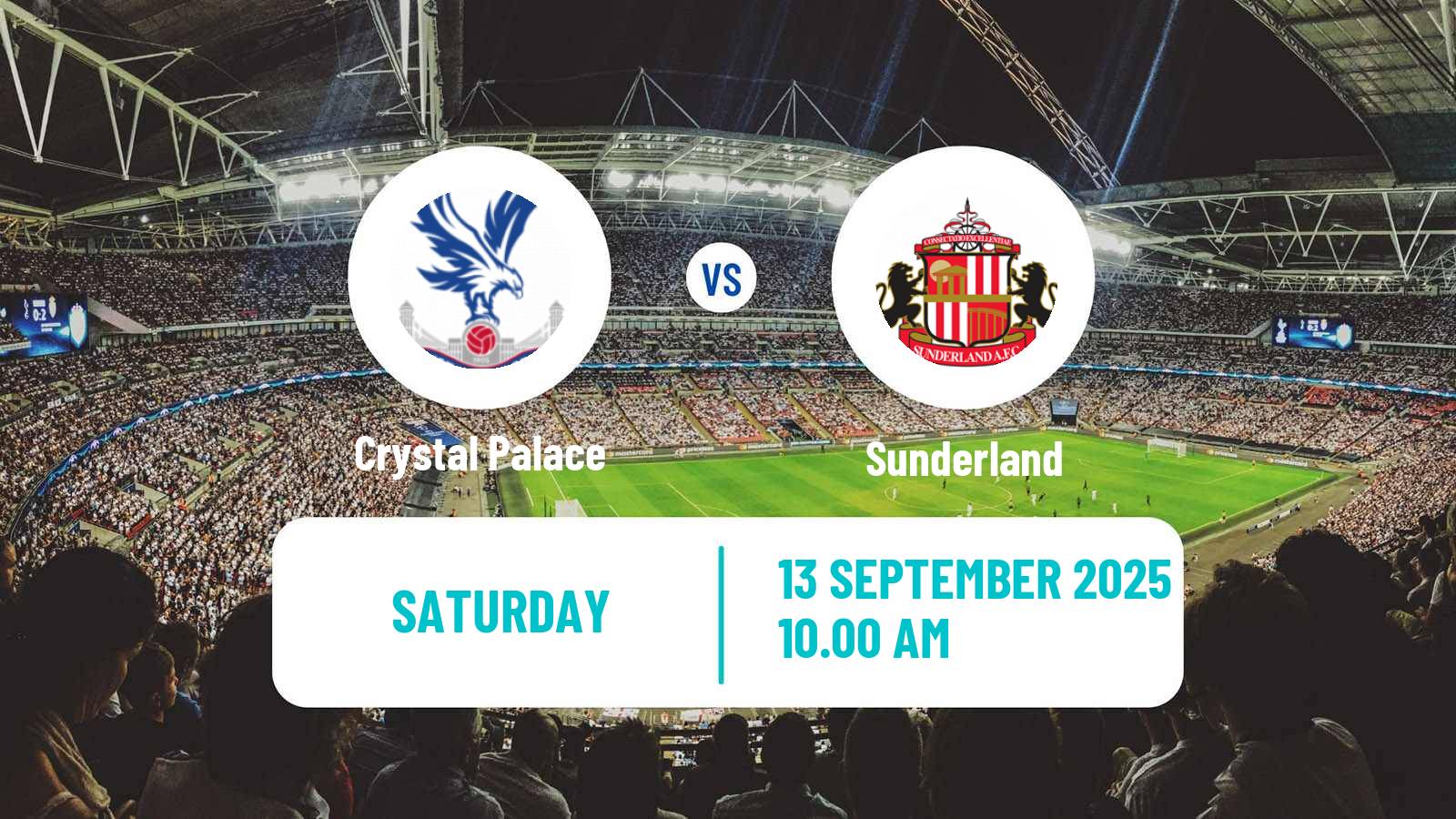 Football English Premier League Crystal Palace - Sunderland