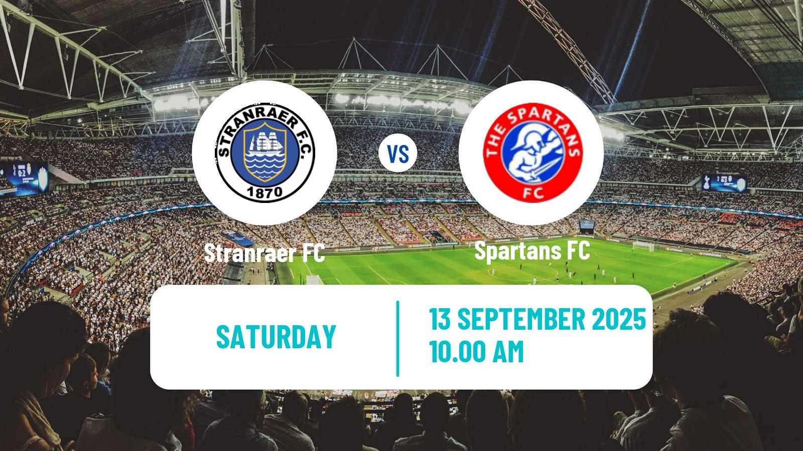 Football Scottish League Two Stranraer - Spartans