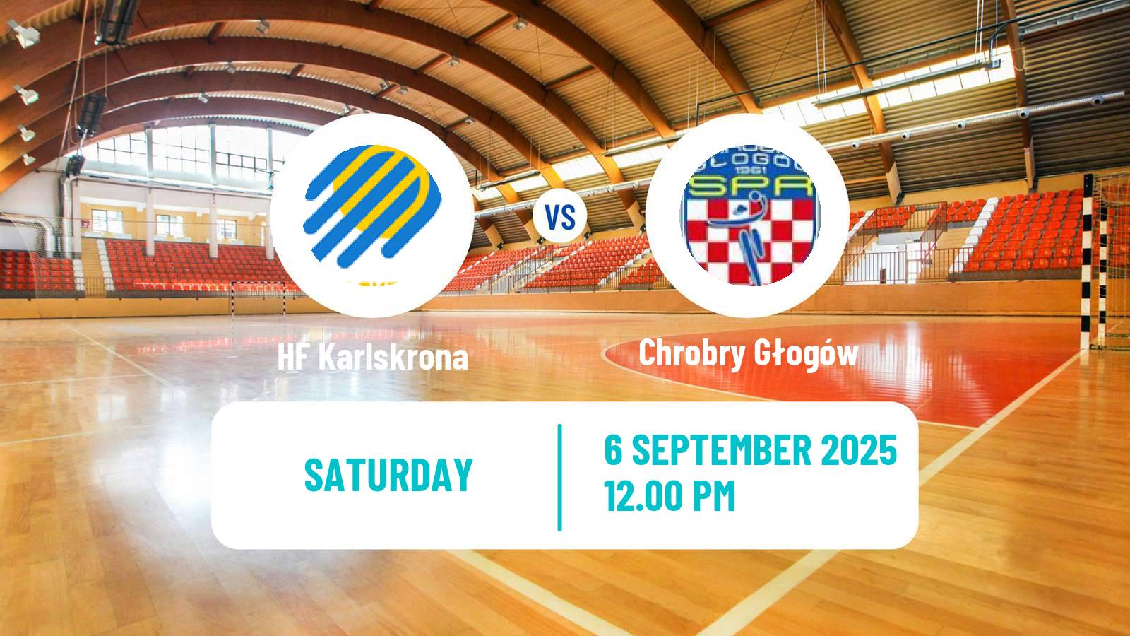 Handball EHF European League HF Karlskrona - Chrobry Głogów