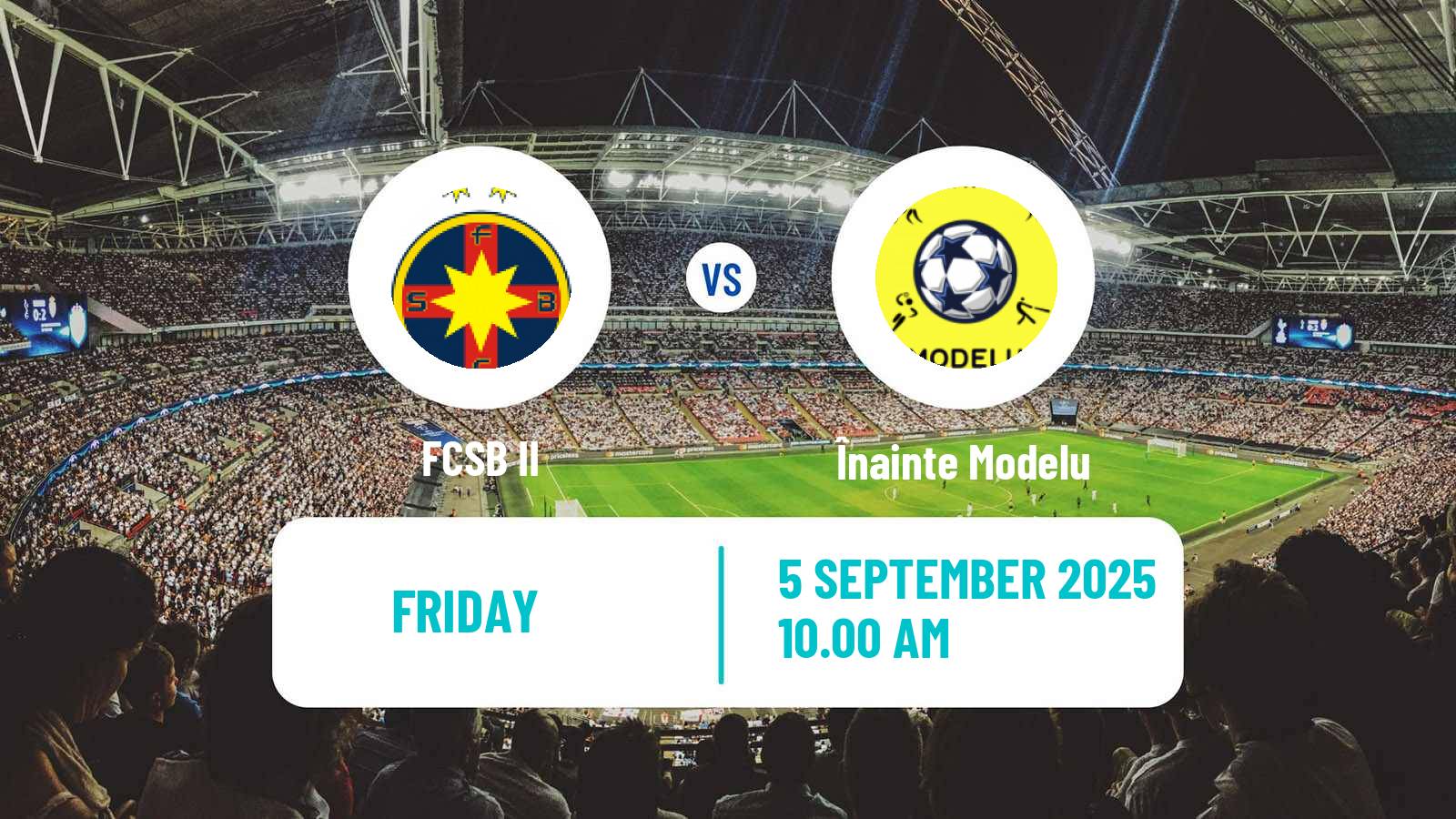 Football Romanian Liga 3 - Seria 3 FCSB II - Înainte Modelu