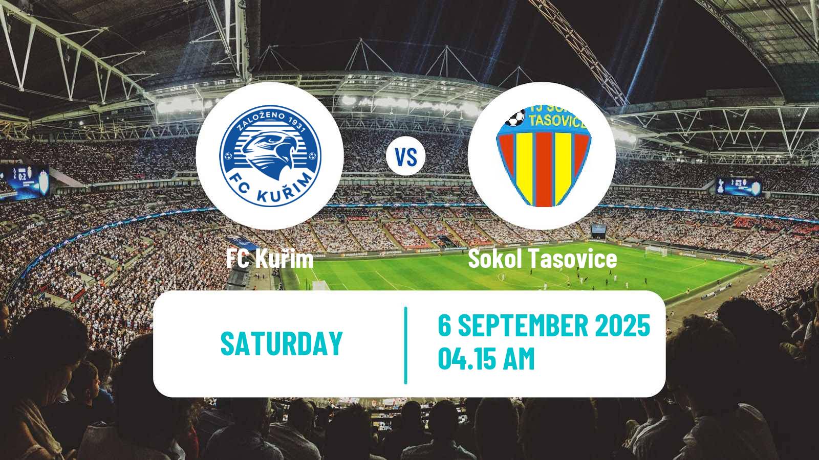 Football Czech Division D Kuřim - Sokol Tasovice