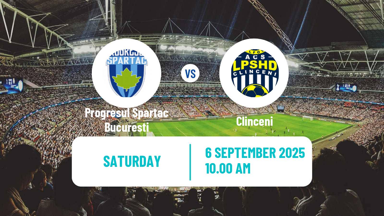 Football Romanian Liga 3 - Seria 5 Progresul Spartac Bucuresti - Clinceni