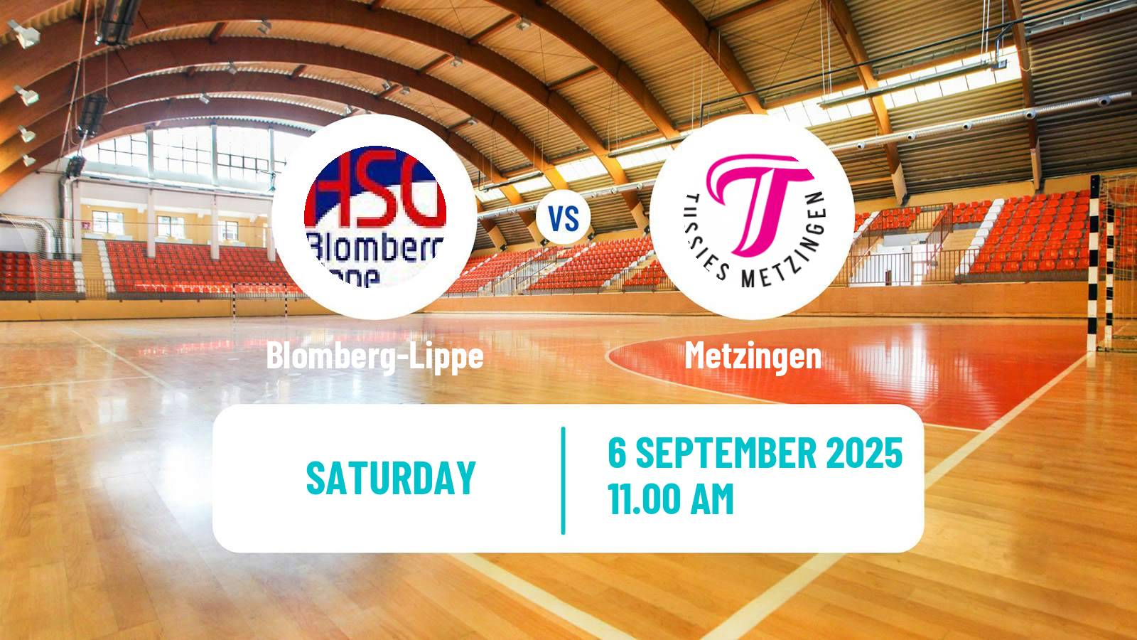 Handball German 1 Bundesliga Handball Women Blomberg-Lippe - Metzingen