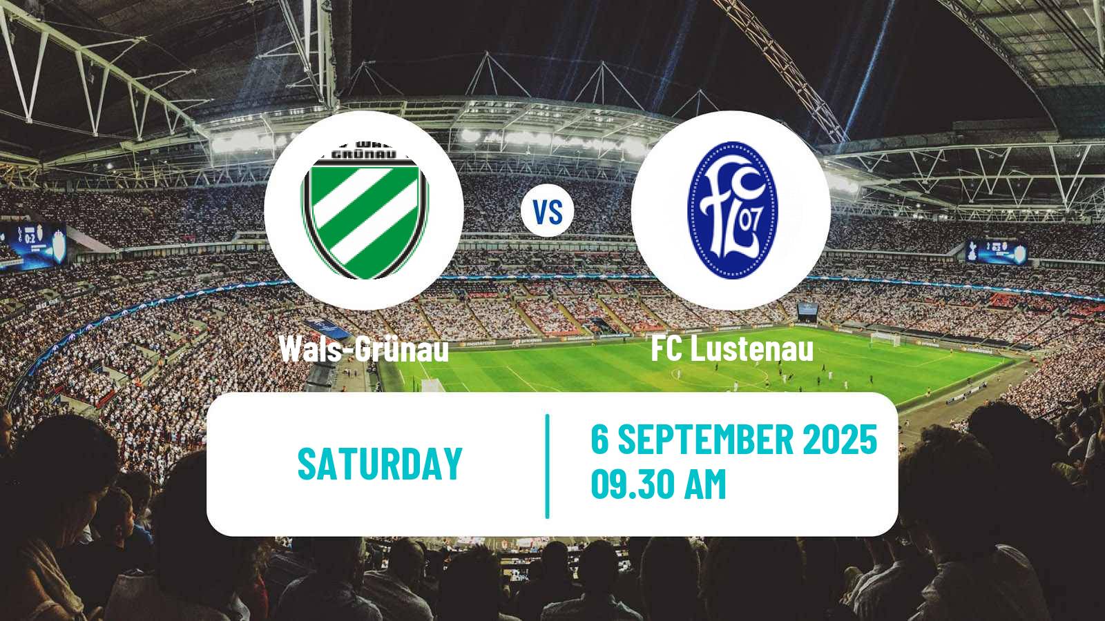 Football Austrian Regionalliga West Wals-Grünau - Lustenau