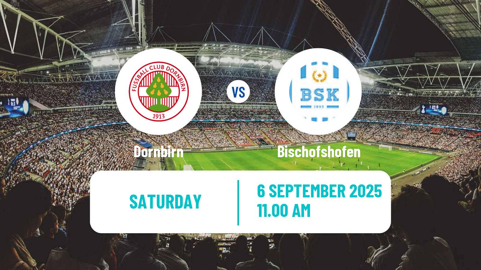 Football Austrian Regionalliga West Dornbirn - Bischofshofen