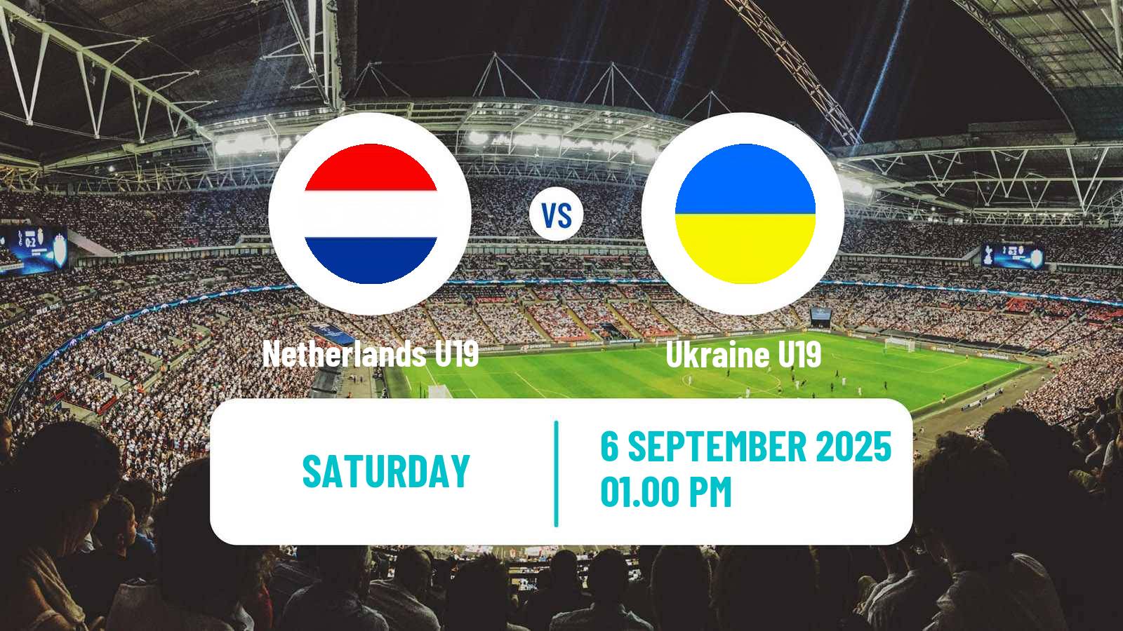 Football Friendly Netherlands U19 - Ukraine U19