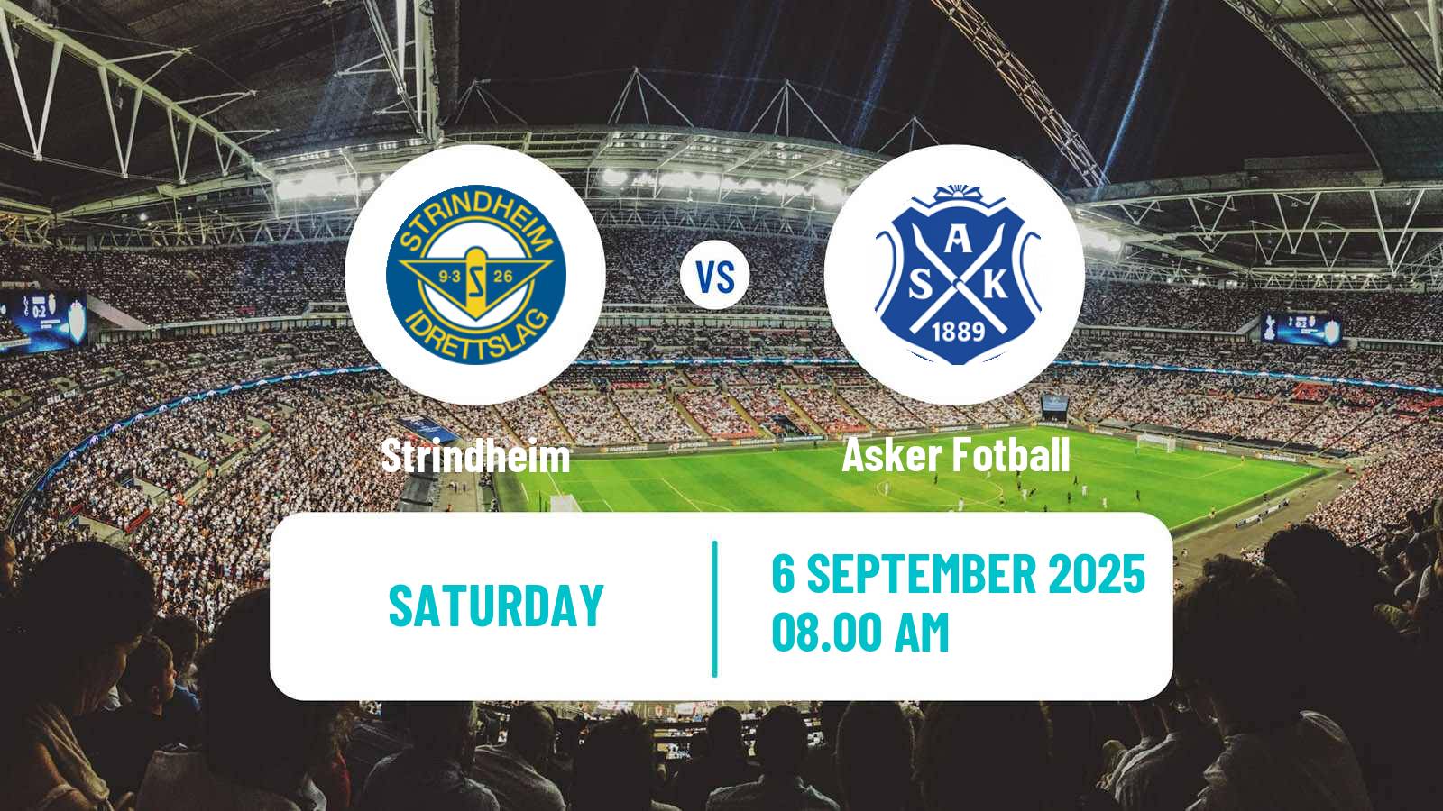 Football Norwegian Division 2 - Group 2 Strindheim - Asker Fotball