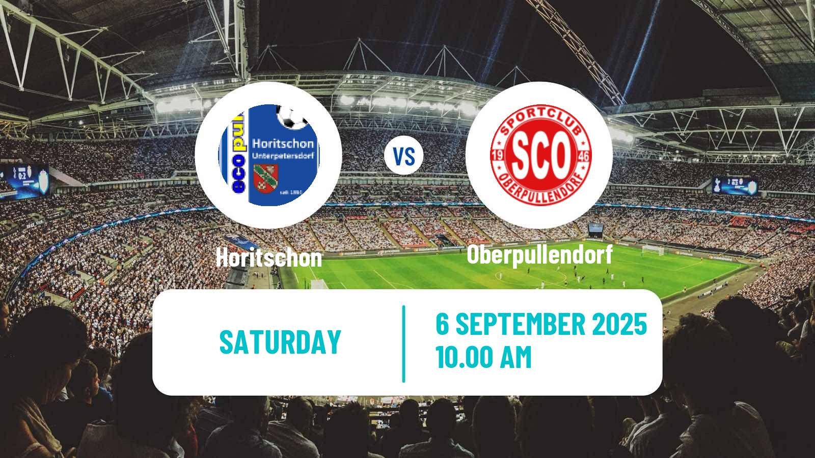 Football Austrian Landesliga Burgenland Horitschon - Oberpullendorf