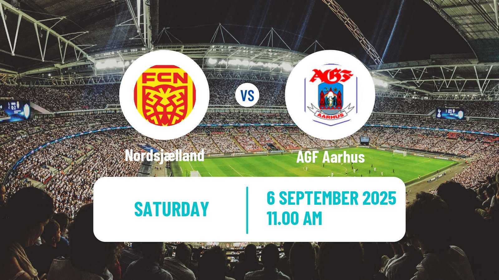 Football Danish Elitedivisionen Women Nordsjælland - AGF Aarhus