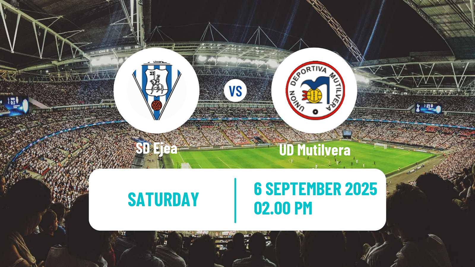 Football Spanish Segunda RFEF - Group 2 Ejea - Mutilvera