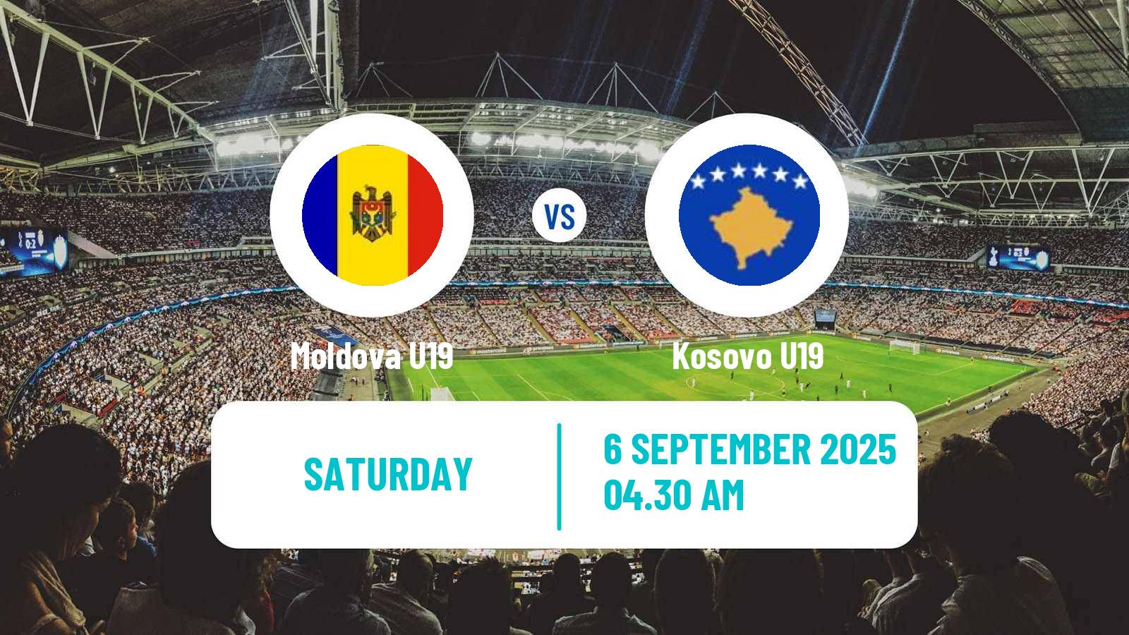 Football Friendly Moldova U19 - Kosovo U19