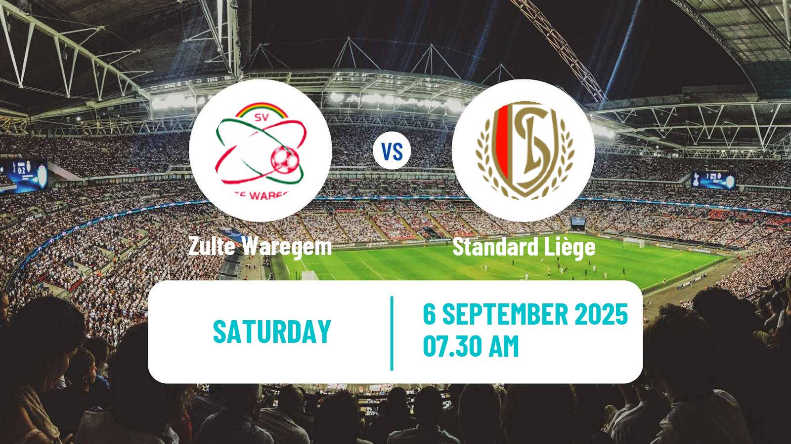 Football Belgian Super League Women Zulte Waregem - Standard Liège