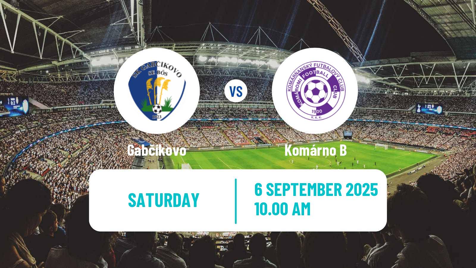 Football Slovak 3 Liga West Gabčíkovo - Komárno B